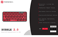 Keyboard Portronics Wireless