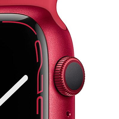Apple Watch Series 7 (GPS, 45mm) - (Product) RED Aluminium Case Apple Watch Series 7 (GPS, 45mm) - (Product) RED Aluminium Case
