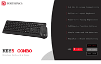 keyboard Portronics combo