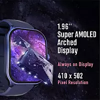 Fastrack Reflex Power|4.97 CM Super AMOLED Arched Display|SingleSync BT Calling|410 x 502 Pixel Resolution|IP68 W Fastrack Reflex Power|4.97 CM Super AMOLED Arched Display|SingleSync BT Calling|410 x 502 Pixel Resolution|IP68 W