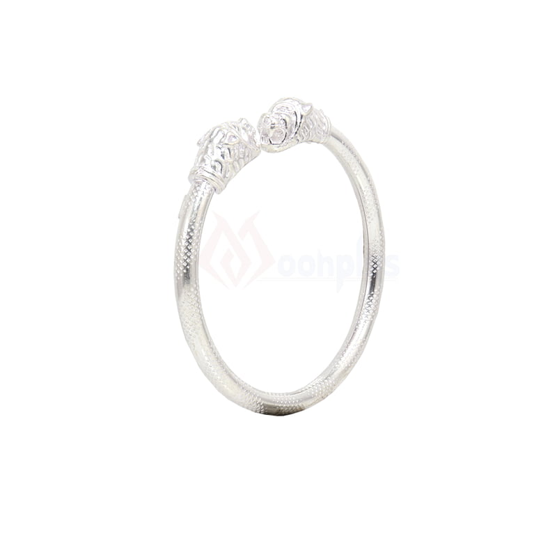 Adjustable Sterling silver Singam/Lion Kada Adjustable Sterling silver Singam/Lion Kada
