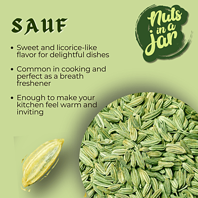 Aromatic Spices Saunf (Fennel) 250 Grams Aromatic Spices Saunf (Fennel) 250 Grams