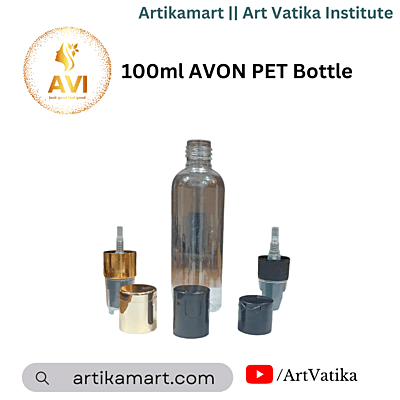 100ml AVON PET Bottle CLEAR - 20mm Neck 100ml AVON PET Bottle CLEAR - 20mm Neck