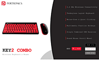 keyboard Portronics combo
