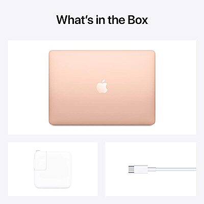 2020 Apple MacBook Air with Apple M1 Chip (13-inch, 8GB RAM, 256GB SSD Storage) - Gold