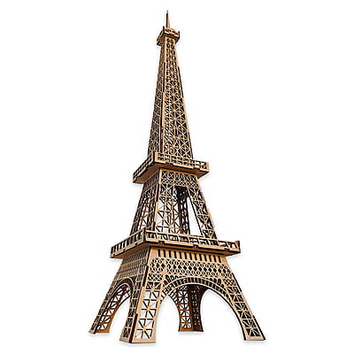 3D Wooden Eiffel Tower 3D Wooden Eiffel Tower