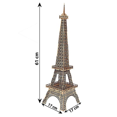 3D Wooden Eiffel Tower 3D Wooden Eiffel Tower