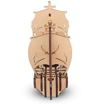 3D Wooden Pirate Ship 3D Wooden Pirate Ship