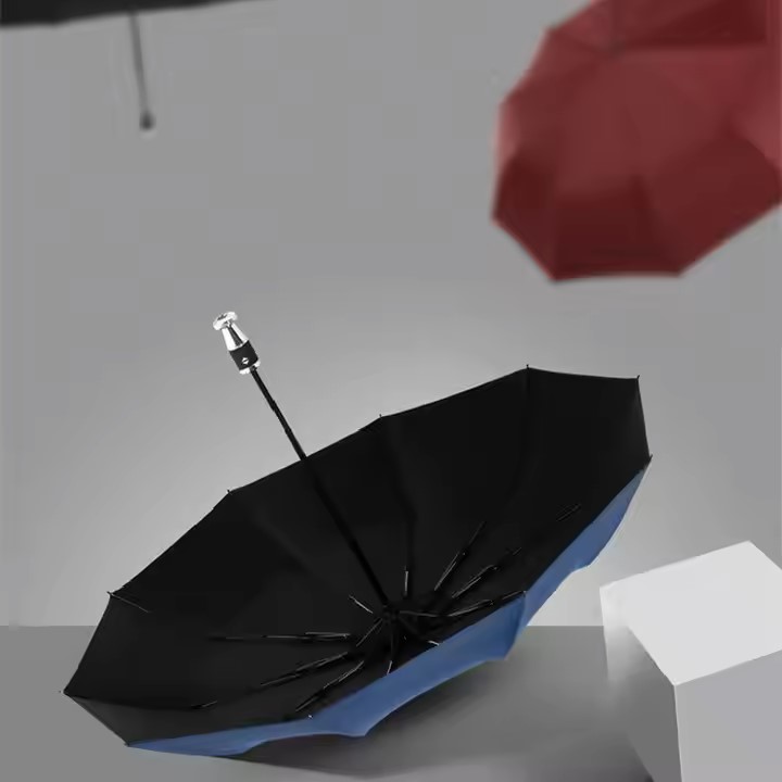 3FOLD FULLY AUTOMATIC UMBRELLA | (Pack of 12pcs) | INR 300/piece
