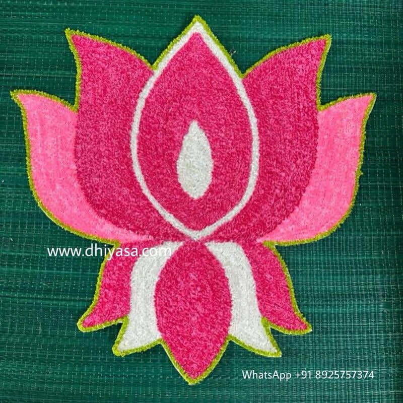 Rangoli Mat - 3RM015 - 3 feet Rangoli Mat - 3RM015 - 3 feet
