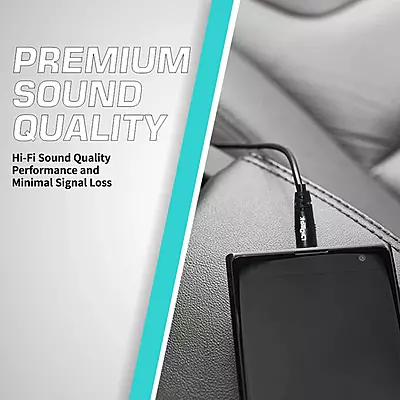 Digitek AUX Cable 1.5m DC 1.5M AUX for Smartphone (‎DC2M)