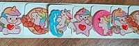 GLITZ N GLAM Hair Clips Kids Glitter Party Crocodile Clips Best For Return Gift Unicorn, Rainbow, Mermaid with Glitter Sequin Confetti For Girls, Babies