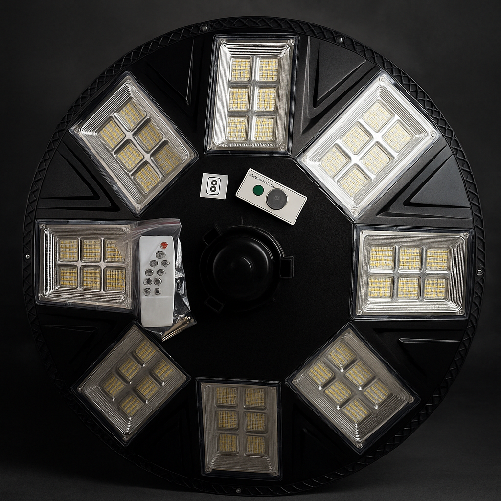 Apollo 8 Window Solar UFO Solar Hub Solar Light Set Apollo 8 Window Solar UFO Solar Hub Solar Light Set
