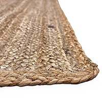 Handmade Braided Rectangular Farmhouse Carpet for Living Room, Bedroom, Entryway