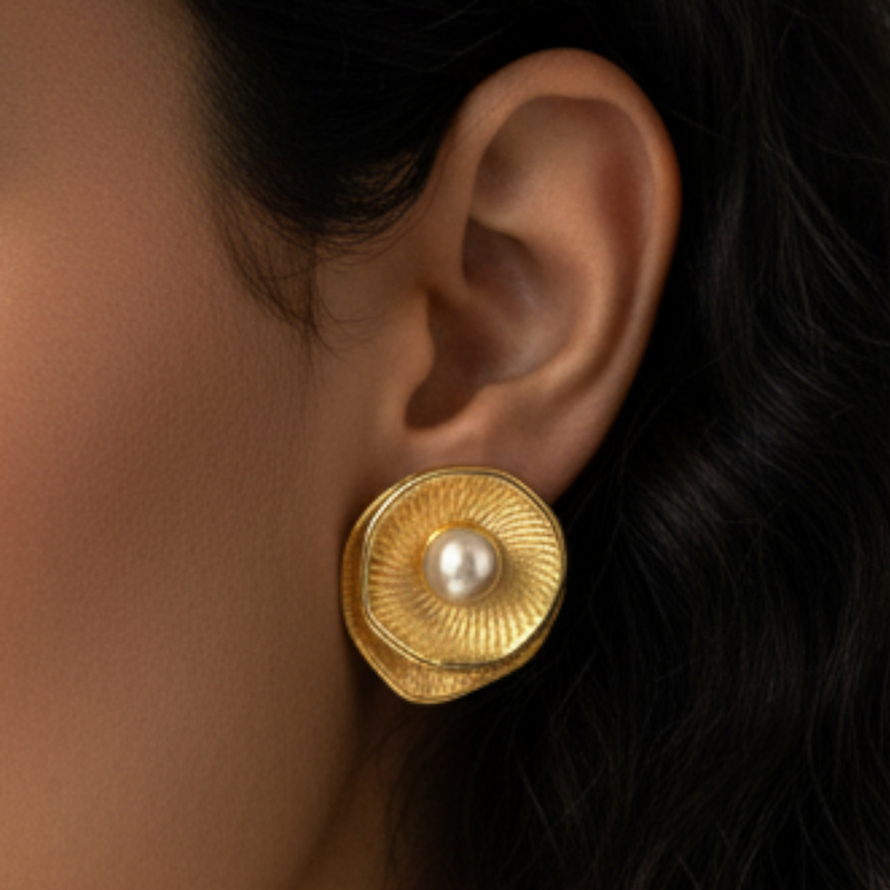KAYYA21 Elegant Gold-Plated Earrings