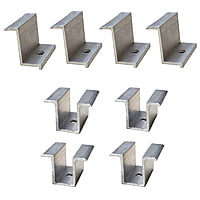 Solar Panel Mounting Clamp 40MM End Clamp & Mid Clamp