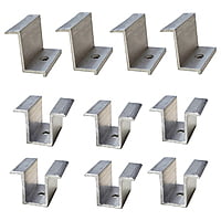 Solar Panel Mounting Clamp 40MM End Clamp & Mid Clamp