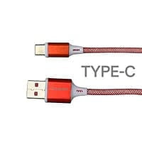 Champion 65W SuperVOOC Type-C Data Sync & Fast Charging Cable , Compatible with Samsung, Mi, Realme, Oppo, Vivo, OnePlus, Nothing Devices, Fishnet , 100cm (Red) Champion 65W SuperVOOC Type-C Data Sync & Fast Charging Cable , Compatible with Samsung, Mi, Realme, Oppo, Vivo, OnePlus, Nothing Devices, Fishnet , 100cm (Red)