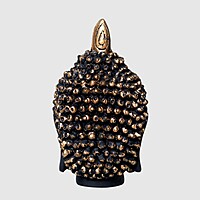 Meditating Buddha Face - Polyresin Sculpture for Home -7 Inch