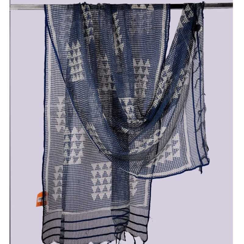 Bhagalpuri Cotton Block Print Dupatta #4