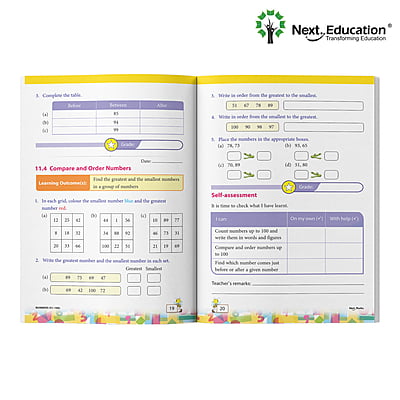Next Term 3 Book combo WorkBook with Maths, English and EVS for class 1 / level 1 Book B