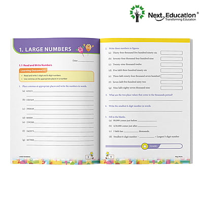Next Term 1 Book combo WorkBook with Maths, English and EVS for class 4 / level 4 Book B