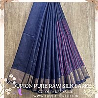 DUPION RAW SILK SAREE YBRSRSS21841