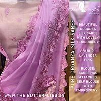 ORGANZA SILK SAREE MCNSORZ22452 ORGANZA SILK SAREE MCNSORZ22452