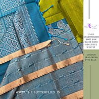 PURE KANCHIVARAM SOFT SILK SAREE CUSSSIL22417