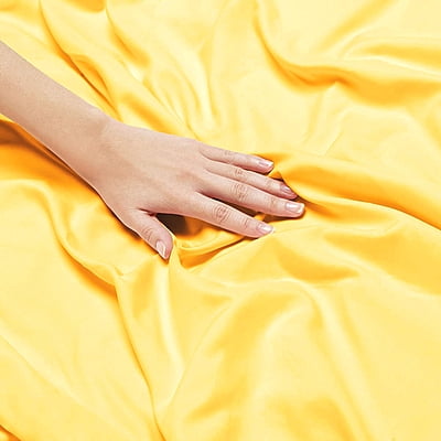 Duvet / Comforter Cover Microfiber 300 TC Plain Ultra soft - Yellow