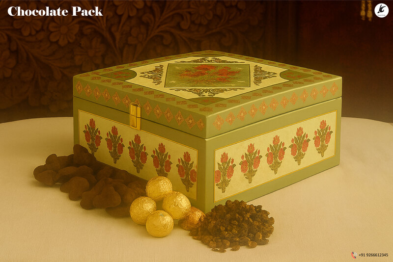 Premium Chocolate MDF Hamper Gift Box Premium Chocolate MDF Hamper Gift Box