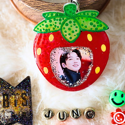 BTS/JUNGKOOK/PHOTO KEYCHAIN