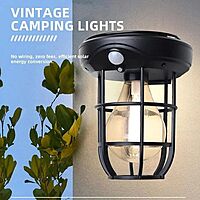 SIMBA Big Hanging + Wall Tungsten Solar Sensor Light