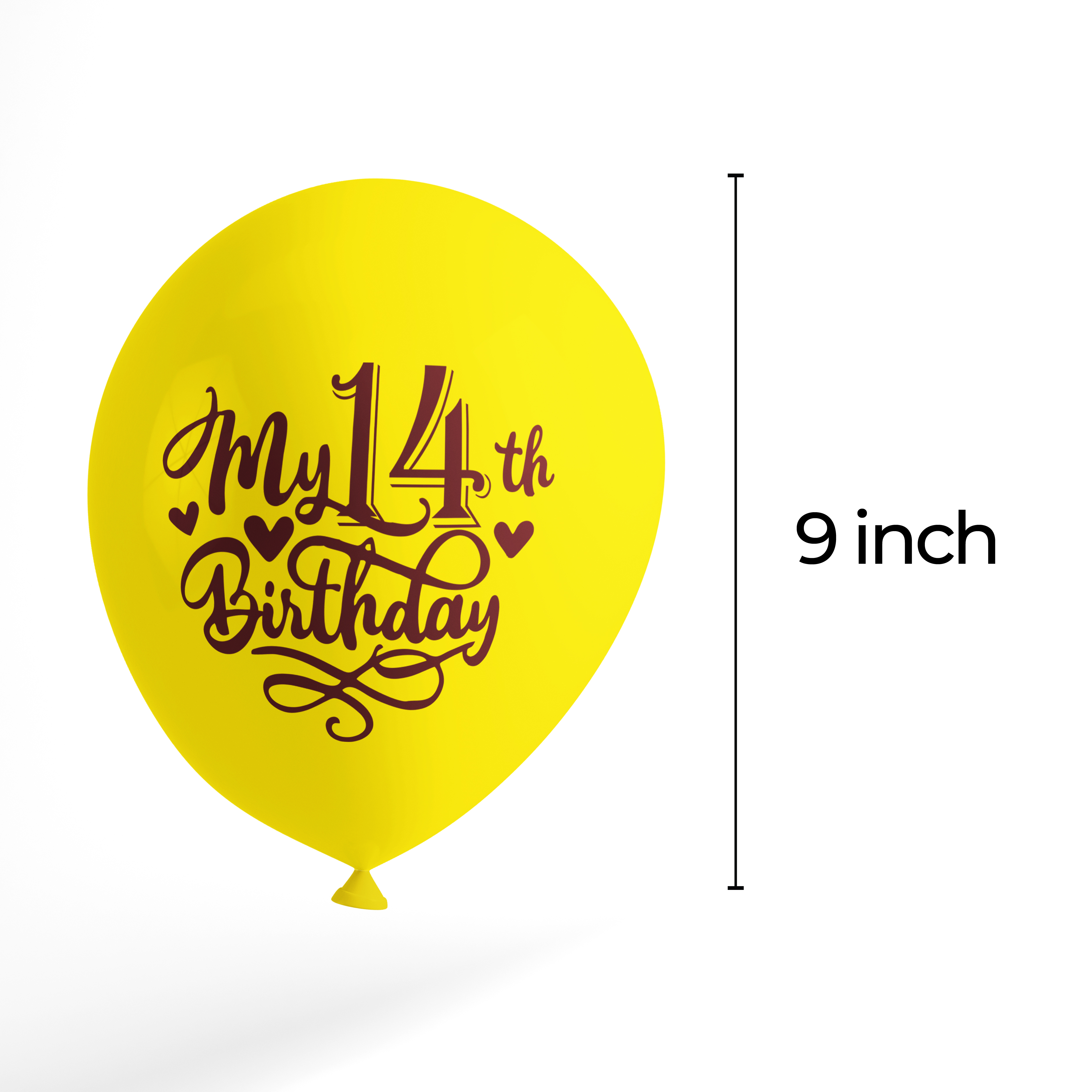 Happy 14th Birthday Celebrate with Our Combo Kit of 16 Printed Balloons and a Banner Pack of 16pcs for Your 14th Birthday Party Celebrations Happy 14th Birthday Celebrate with Our Combo Kit of 16 Printed Balloons and a Banner Pack of 16pcs for Your 14th Birthday Party Celebrations