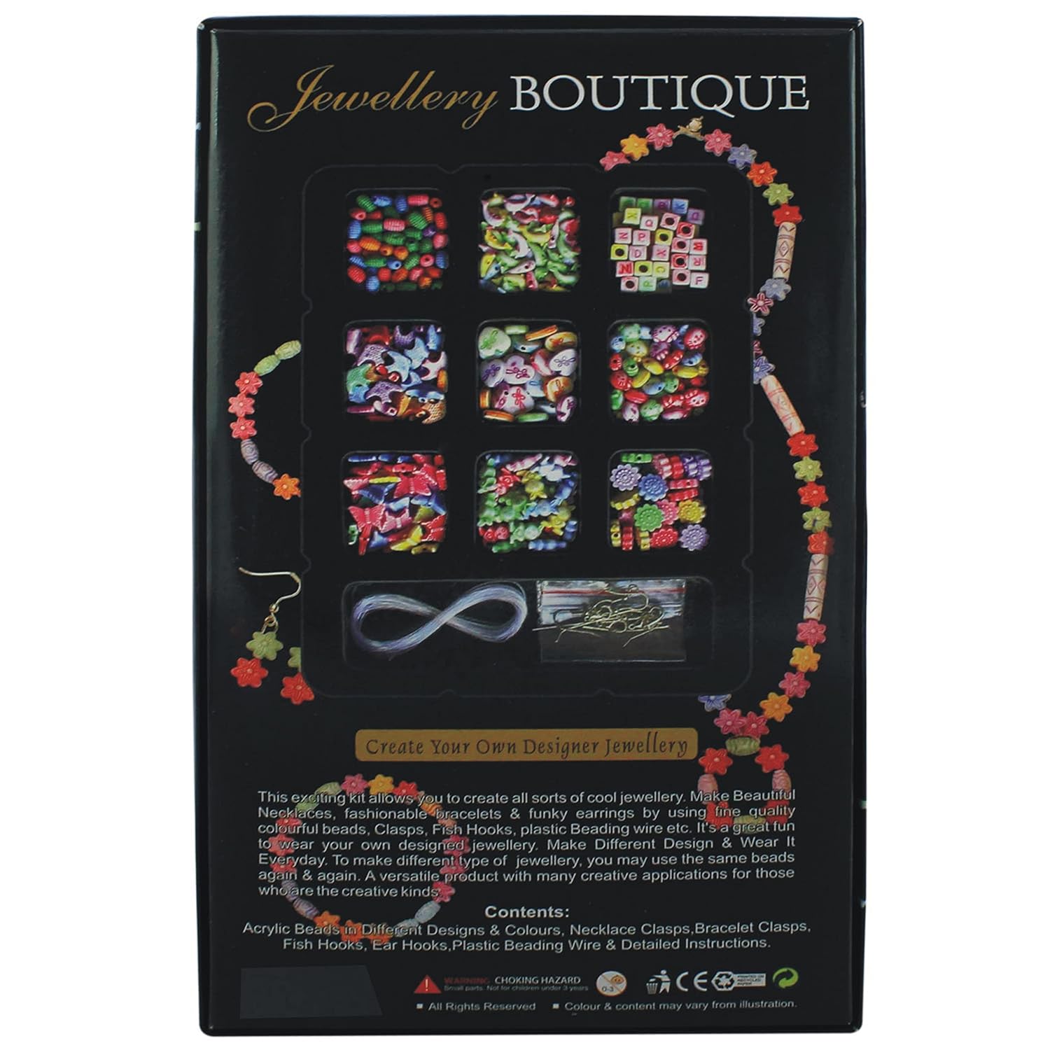 Jewelry Boutique, Fun Game, Multi-Colour Beads Jewelry Boutique, Fun Game, Multi-Colour Beads