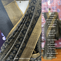 Pure printed silk saree NIRSSIL20532 Pure printed silk saree NIRSSIL20532
