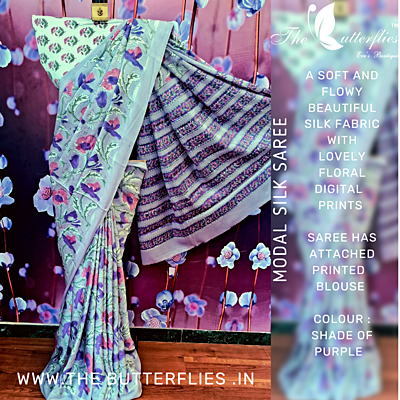 Modal Silk Saree SSGSMSS22564