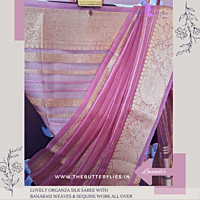 ORGANZA SILK SAREE PSSSORZ23086 ORGANZA SILK SAREE PSSSORZ23086