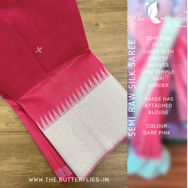 SEMI RAW SILK SAREE MRSSRSS22512 SEMI RAW SILK SAREE MRSSRSS22512