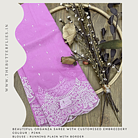 ORGANZA SAREE USTSORZ23583 ORGANZA SAREE USTSORZ23583