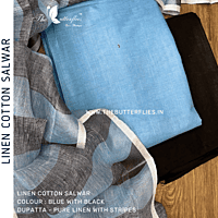 PURE LINEN COTTON SALWAR YBRCLCS22933 PURE LINEN COTTON SALWAR YBRCLCS22933
