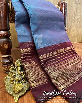 HANDLOOM COTTON SAREE NITSHCS23946