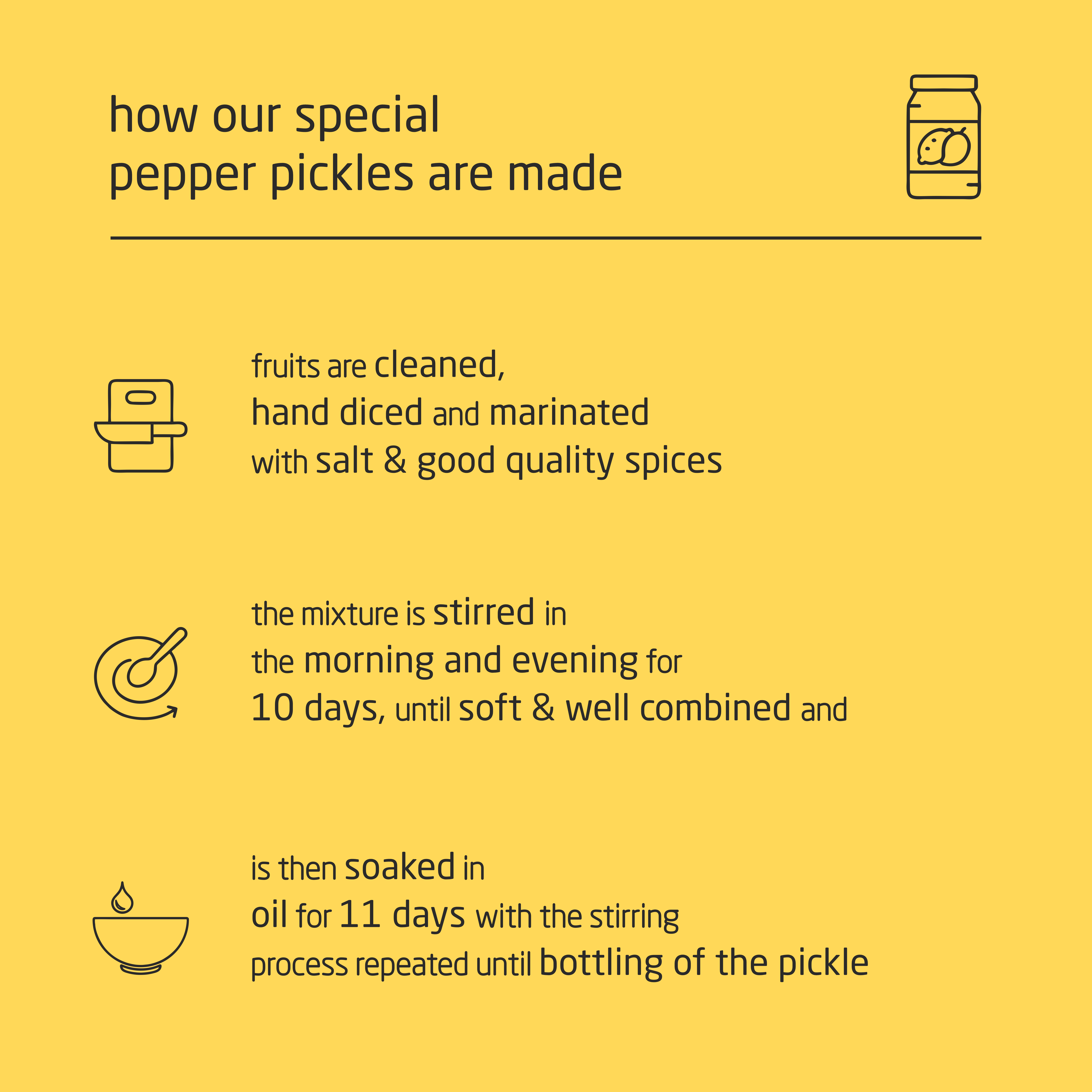 Premium Cold-Packed Pepper Citron Pickle – 185g Premium Cold-Packed Pepper Citron Pickle – 185g