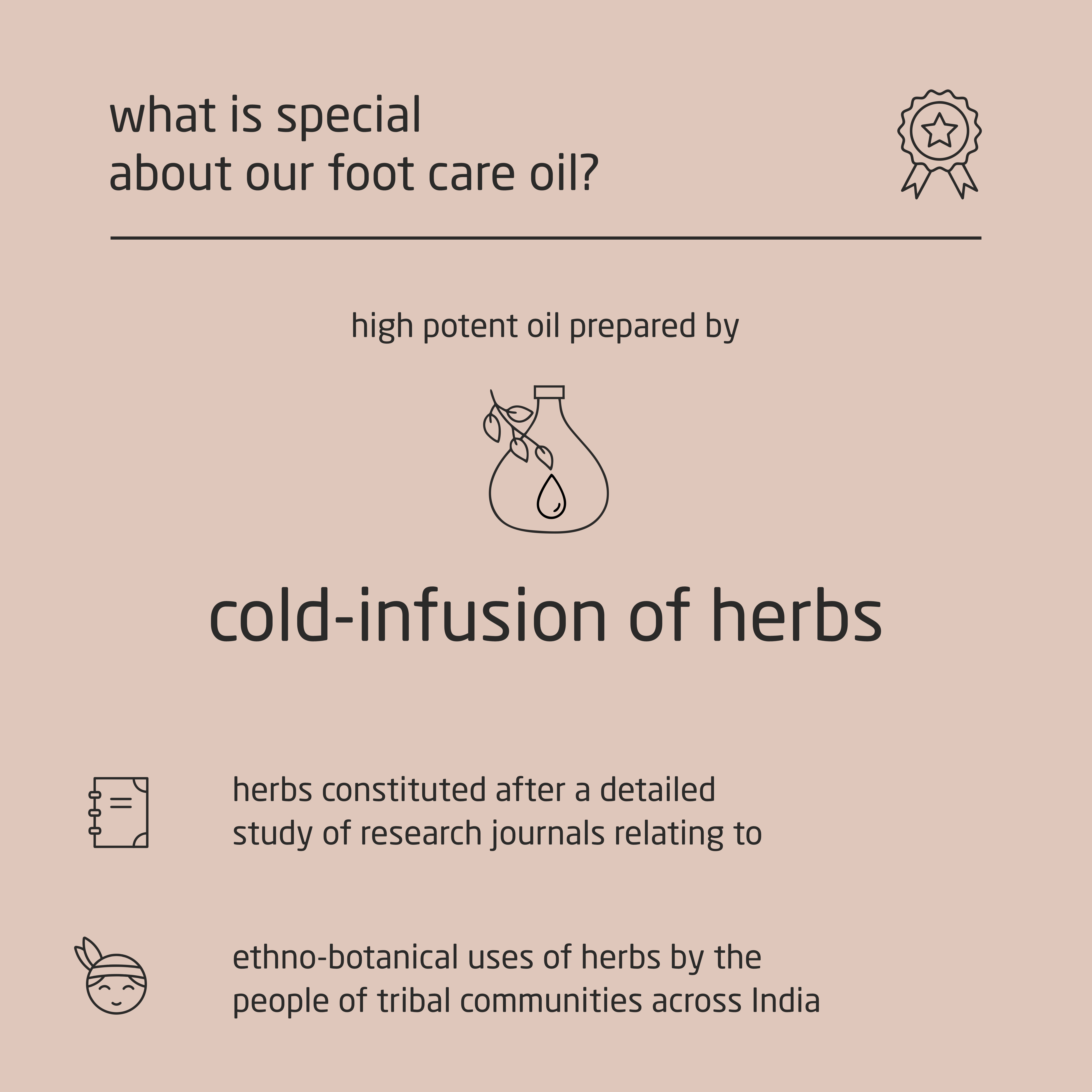 Premium Herbal Cold-Infused Foot Care Oil - 100ml Premium Herbal Cold-Infused Foot Care Oil - 100ml
