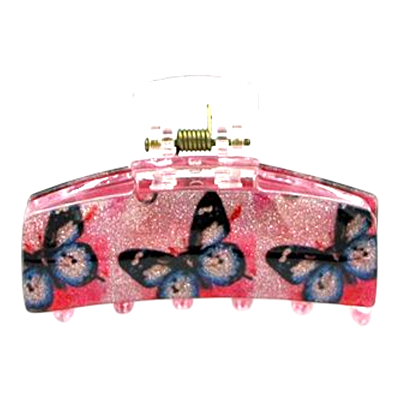 Elegant Printed Hair Claw Clip