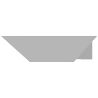 WBT-16441 Neo Wall Hung Basin 14" x 10" Inch