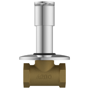 NE-1623 Concealed Stop Cock 15mm Body With Upper Part Set