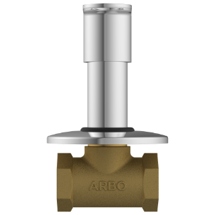 NE-1624 Concealed Stop Cock 20mm Body With Upper Part Set