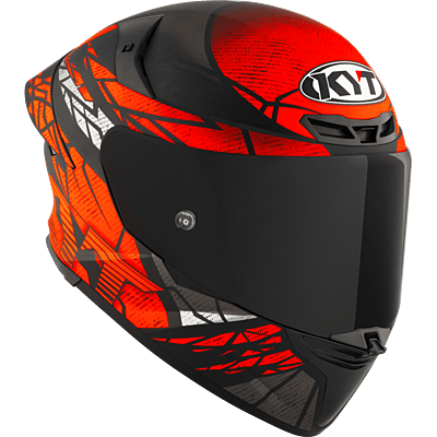 KYT TT-REVO Combustion Matt Red