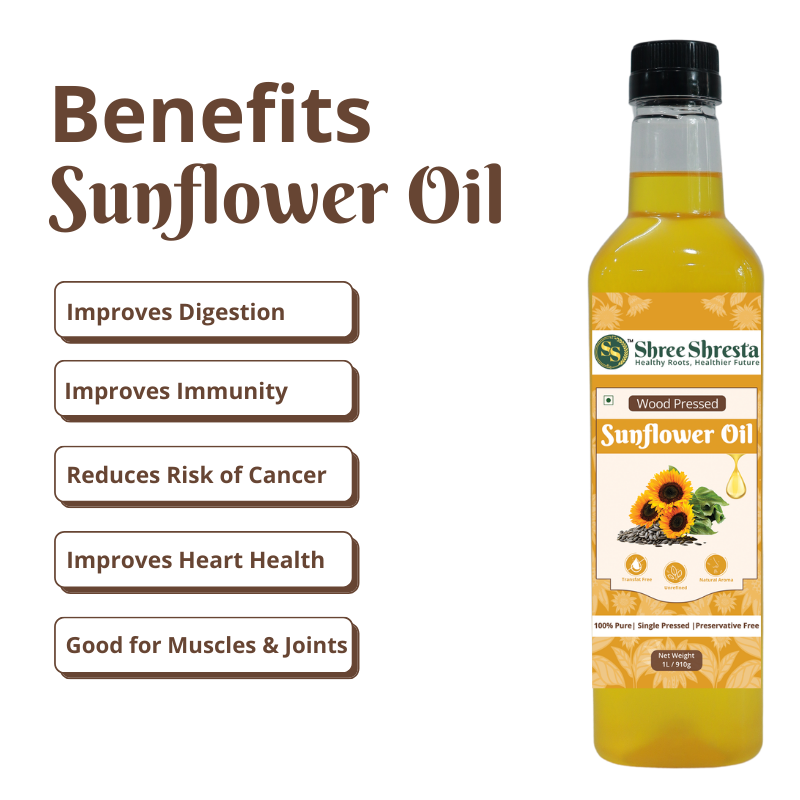 Wood-Pressed Sunflower Oil